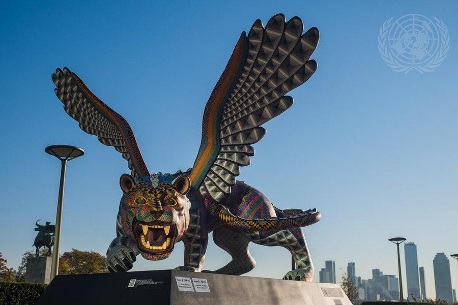 the-united-nations-just-unveiled-a-statue-of-a-beast-outside-its